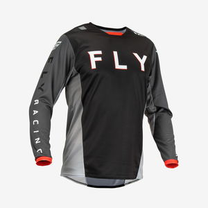 Fly Racing Kinetic Kore Jersey (Black/Grey)